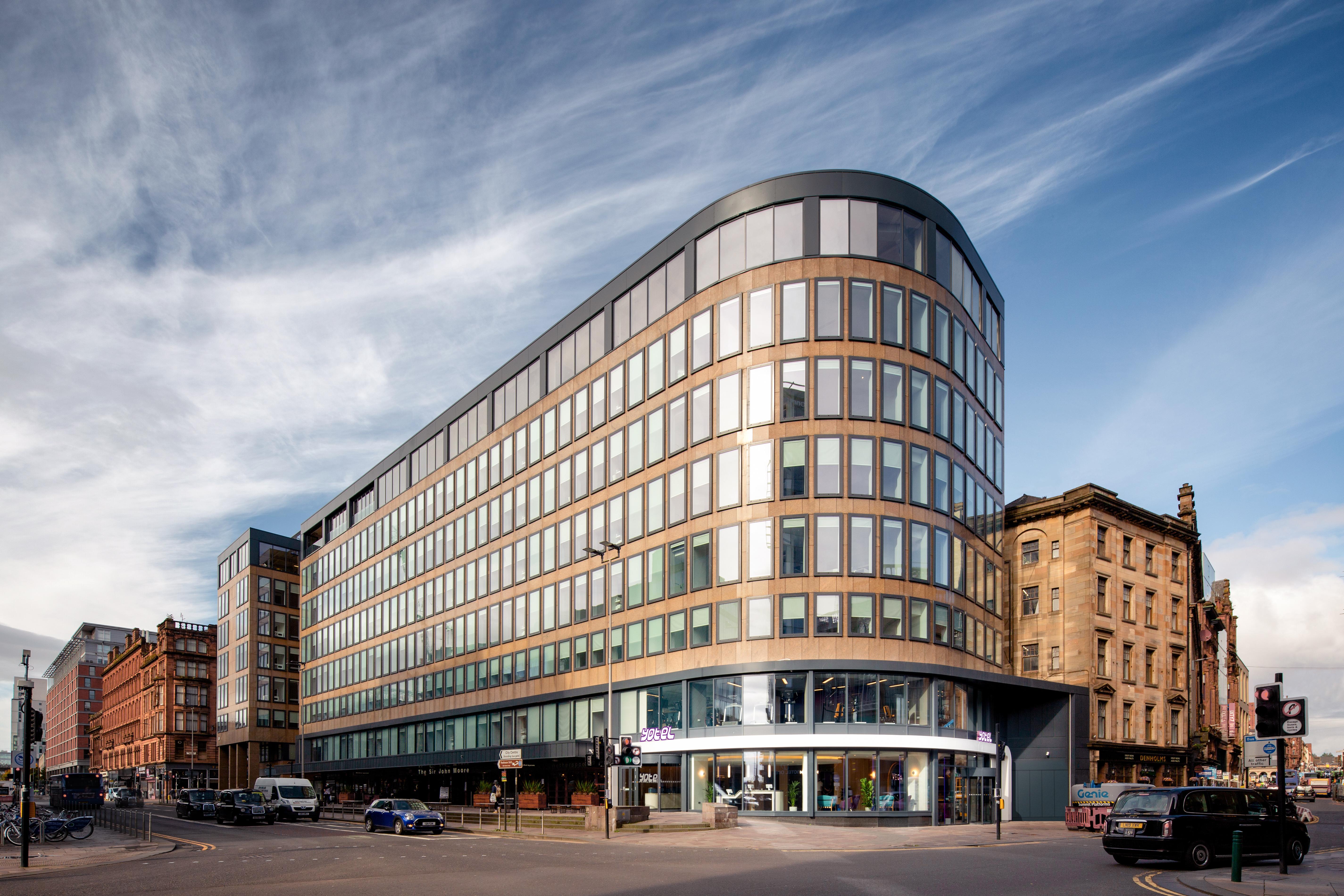 Yotel Glasgow Ngoại thất bức ảnh The building in 2017